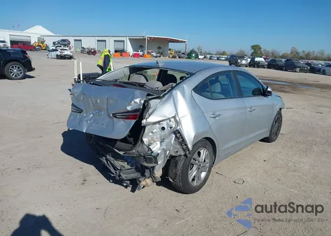 2019 Hyundai Elantra Sel from USA, damaged, VIN KMHD84LFXKU742012
